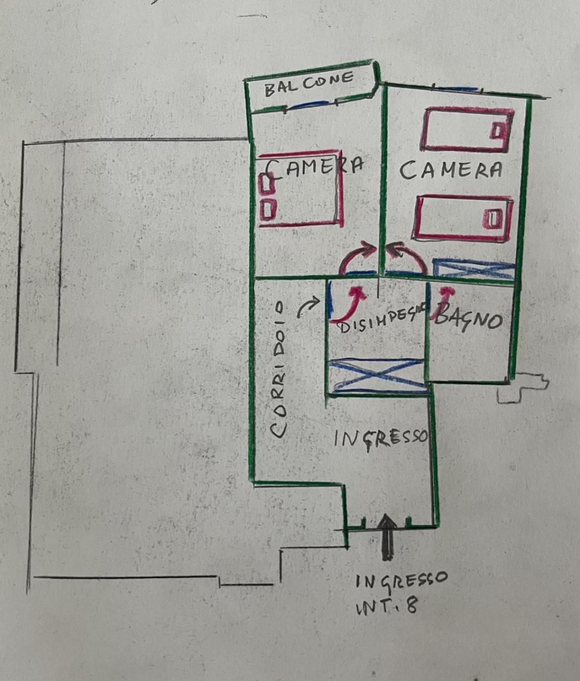 Privatunterkunft Casa Rizzo *